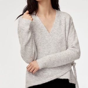 Aritzia Babaton Elizabeth wrap sweater